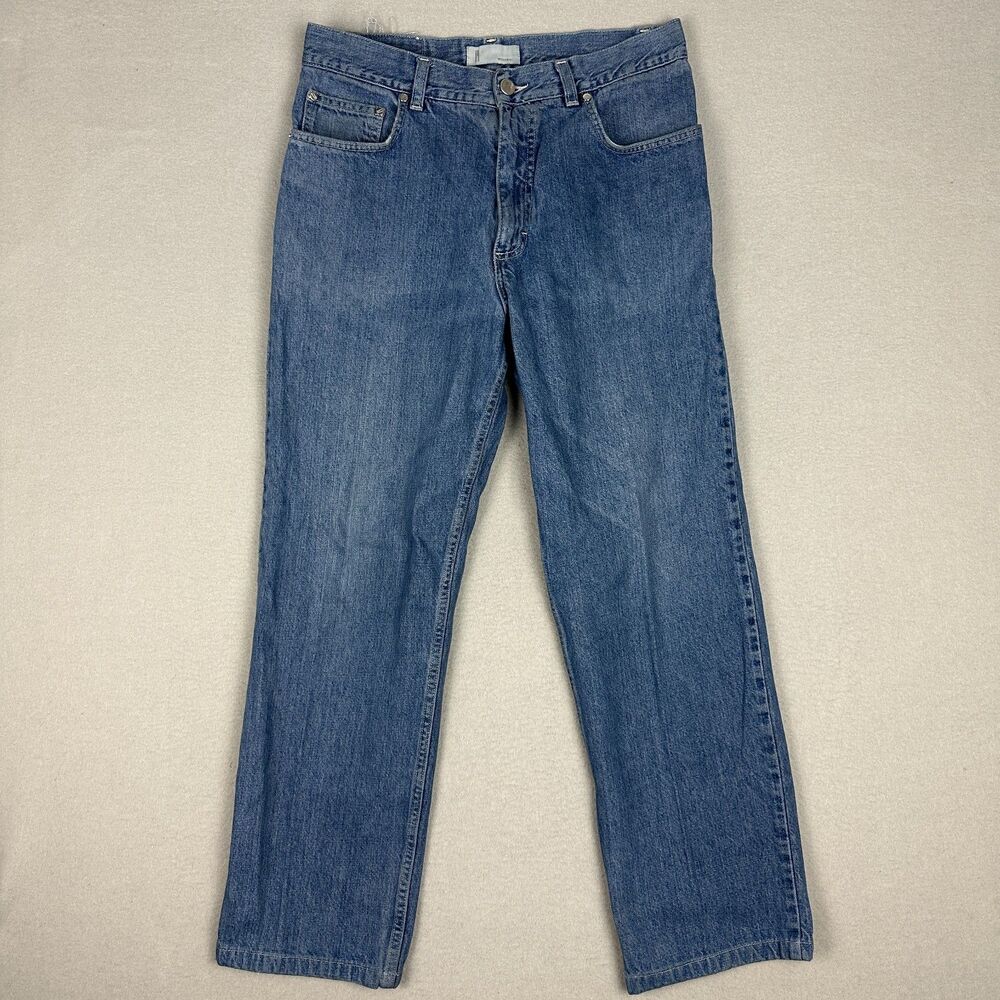 Vintage Missoni Mens Size 32 Straight Leg Jeans Blue Denim Cotton Made In Italy